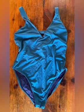 Carve Designs Teal One-Piece Swimsuit